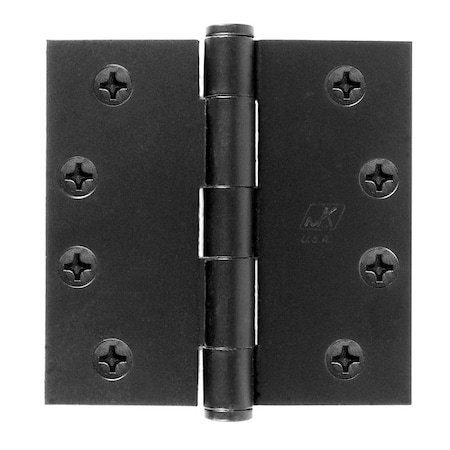 Acorn Mfg Acorn 3-1/2 in. L Black Butt Hinge 1 pk TJ4BP